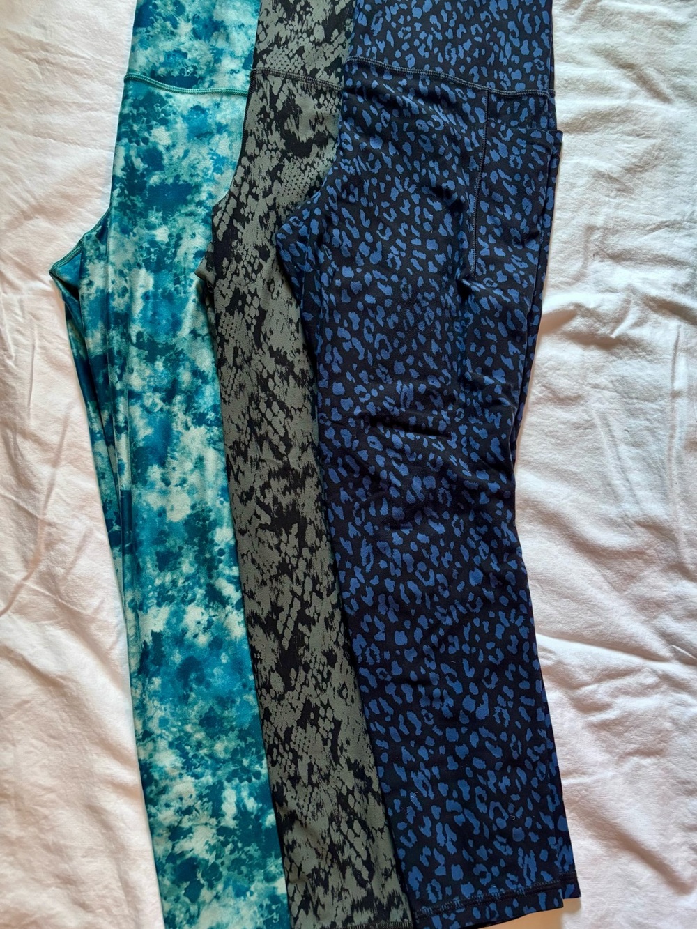 Athleta Women’s stash Pocket 7/8 Patterned Active Leggings